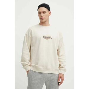 Rip Curl bluza barbati, culoarea bej, cu imprimeu imagine