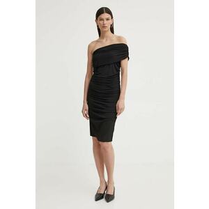 Day Birger et Mikkelsen rochie Delilah - Day Wish culoarea negru, midi, mulată, DAY65243227 imagine