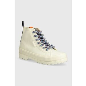 Superga tenisi 2431 ALPINA TREK SHOELACES femei, culoarea bej, S8138MW imagine