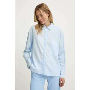 Answear Lab cămașă femei, cu guler clasic, relaxed imagine