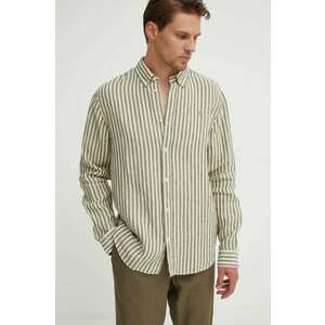 Les Deux camasa de in culoarea bej, regular imagine