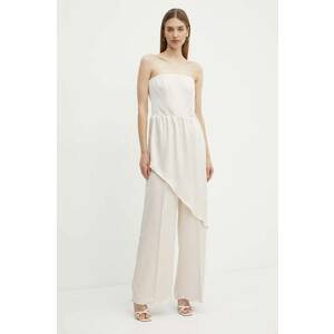 MAX&Co. salopetă culoarea bej, cold shoulder, 2416241024200 imagine