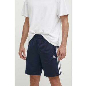 adidas Originals pantaloni scurti Firebird barbati, culoarea albastru marin, IM9422 imagine