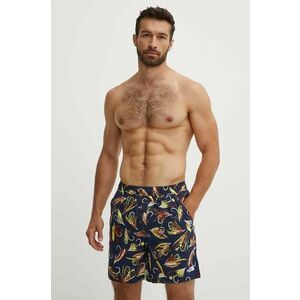 The North Face pantaloni scurti de baie culoarea albastru marin, NF0A86QMSIM1 imagine