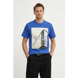 G-Star tricou din bumbac bărbați, cu imprimeu, D24683-C372 imagine
