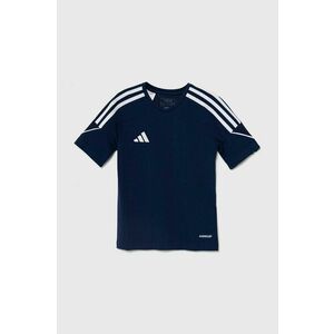 adidas Performance tricou copii TIRO 23SY culoarea albastru marin, cu imprimeu, HR4618 imagine
