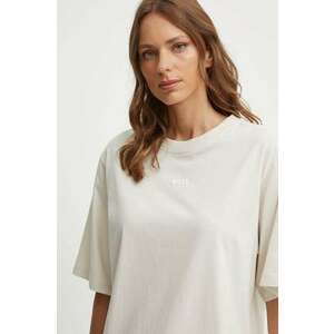 Boss Orange tricou din bumbac femei, culoarea bej, 50523256 imagine