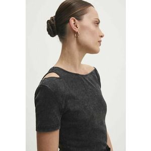 Answear Lab tricou femei, culoarea negru imagine