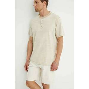 Levi's polo de bumbac culoarea bej, modelator, A7198 imagine