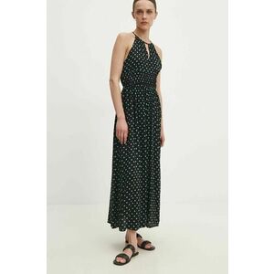 Answear Lab rochie culoarea negru, maxi, evazată imagine