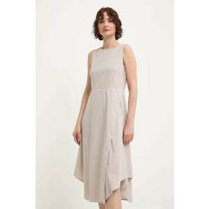 Answear Lab rochie culoarea gri, mini, evazată imagine