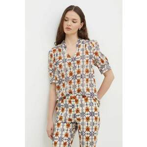 La Petite Française bluza din bumbac BETON femei, modelator imagine