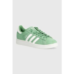 adidas Originals sneakers din piele intoarsă Campus 2 culoarea verde, IE9069 imagine