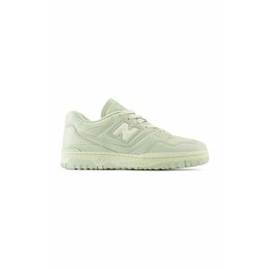 New Balance sneakers din piele BB550MCC culoarea verde, BB550MCC imagine