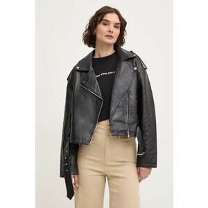 Answear Lab geaca ramones femei, culoarea negru, de tranzitie imagine