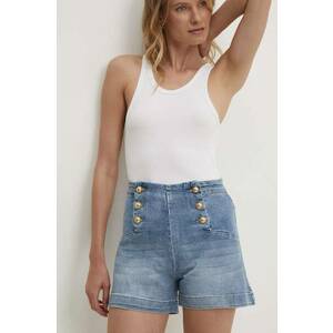 Answear Lab pantaloni scurti femei, neted, high waist imagine