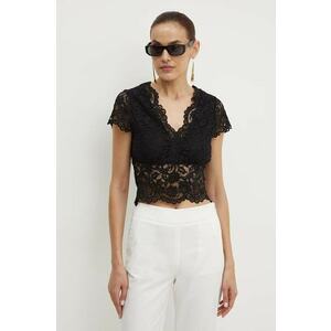 Morgan bluza DANSA femei, culoarea negru, modelator, DANSA imagine