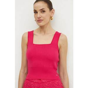 Morgan top MPINK culoarea roz, neted, MPINK imagine