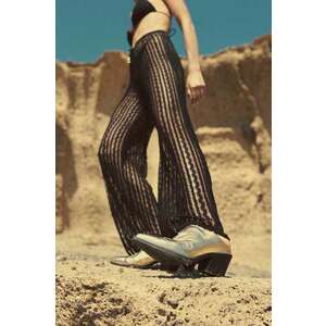 Answear Lab papuci femei, culoarea auriu, cu toc drept imagine