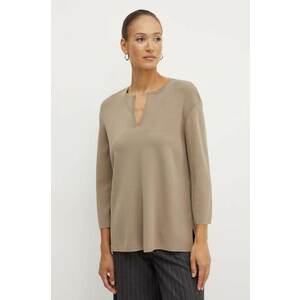 Max Mara Leisure pulover culoarea bej, light, 2426366037600 imagine
