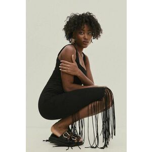 Answear Lab rochie culoarea negru, mini, mulată imagine