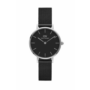 Daniel Wellington ceas Petite 28 Ashfield femei, culoarea negru imagine