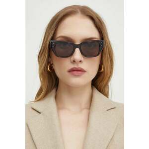 Dolce & Gabbana ochelari de soare femei, culoarea maro imagine