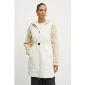 BOSS vesta femei, culoarea bej, de tranzitie, 50516047 imagine