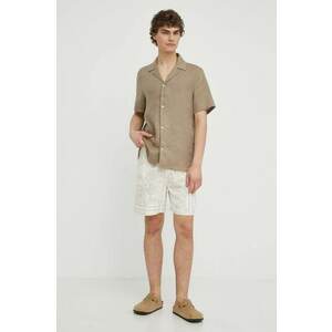 Drykorn camasa de in BIJAN_2 culoarea bej, regular, 126004 47356 imagine