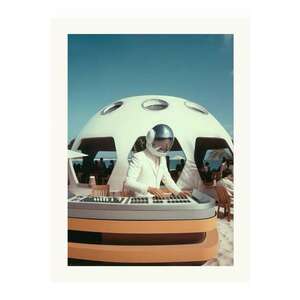 HARTMAN poster cu artă AI Retro Future 11 27, 94 x 35, 56 cm imagine