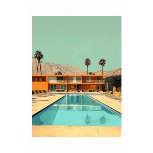 HARTMAN poster cu artă AI Villa California 05 27, 94 x 35, 56 cm imagine