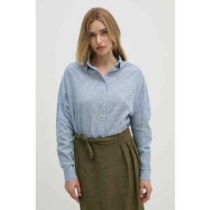 Pepe Jeans camasa de in MARCEL cu guler clasic, relaxed, PL304870 imagine