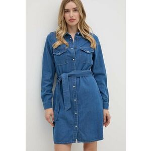 Pepe Jeans rochie REGULAR DENIM DRESS mini, dreaptă, PL953581HT8 imagine