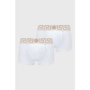 Versace boxeri 2-pack barbati, culoarea alb, AU10181 1A10011 imagine