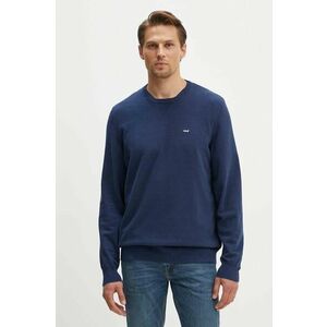 Levi's pulover barbati, culoarea albastru marin, light, cu guler imagine