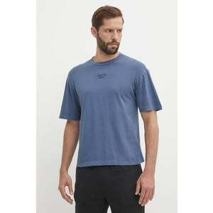 Reebok tricou din bumbac barbati, neted, 100075632 imagine