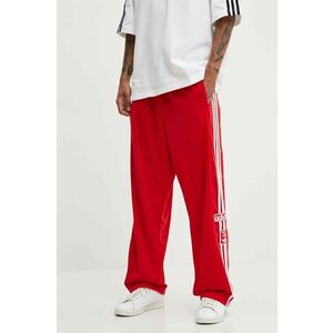 adidas Originals pantaloni de trening culoarea rosu, cu imprimeu, IY9924 imagine