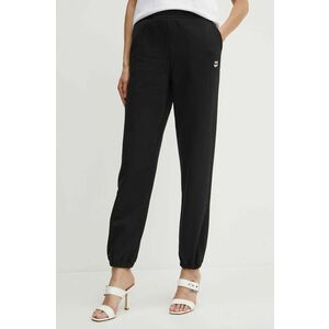 Karl Lagerfeld pantaloni de trening culoarea negru, neted, 245W1054 imagine
