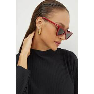 Saint Laurent ochelari de soare JERRY femei, culoarea rosu SL 207 imagine