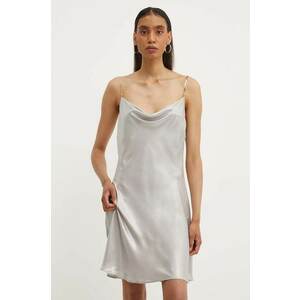 Diesel rochie D-MINTY culoarea bej, mini, evazată, A14385.0QJAR imagine