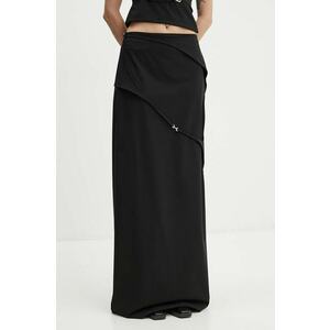 Heliot Emil fusta culoarea negru, maxi, evazati, W.12.039.BLK01 imagine