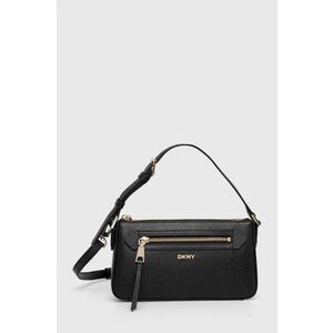 Dkny poseta de piele culoarea negru, R42HKE18 imagine