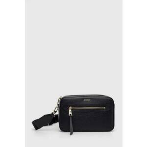 Dkny poseta de piele culoarea negru, R42E3E22 imagine