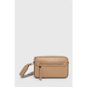 Dkny poseta de piele culoarea bej, R42E3E22 imagine