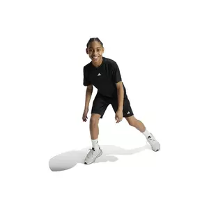 adidas tricou copii J TR-ES T culoarea negru, neted, IV9576 imagine