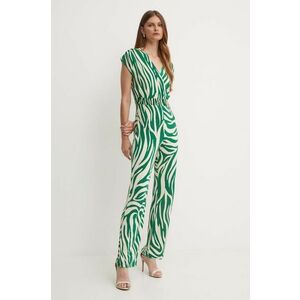 Morgan salopeta PVEBO culoarea verde, cu decolteu in v, PVEBO imagine