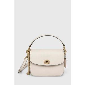 Coach poseta de piele Cassie 19 culoarea bej, CV437 imagine