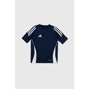 adidas Performance tricou copii TIRO24SYY culoarea albastru marin, cu imprimeu, IS1029 imagine