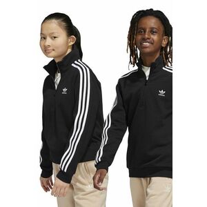 adidas Originals bluza copii HZ SWEATSHIRT culoarea negru, cu imprimeu, IY7450 imagine