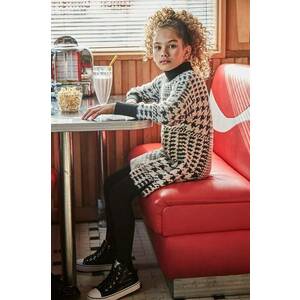 Mayoral rochie fete culoarea negru, mini, dreaptă, 7987 imagine